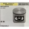 BRUMAR PISTONE COMPLETO ECHO  KIORITZ  HOKKAIDO MOTOSEGHE CS 3500  Ø 38 DSpinotto 8  RO