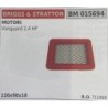 BRUMAR FILTRO BRIGGS & STRATTON  MOTORI Vanguard 24 HP  116x98x18 RO 711459