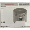 BRUMAR PISTONE COMPLETO KAWASAKI MOTORI TD 33  Ø 37 D Spinotto 9  RO 130012069