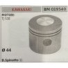 BRUMAR PISTONE COMPLETO KAWASAKI MOTORI TJ 53E  Ø 44 D Spinotto 11  RO