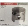 BRUMAR PISTONE COMPLETO MITSUBISHI MOTORI TL 52  Ø 44  D Spinotto 10  RO KP01030AA