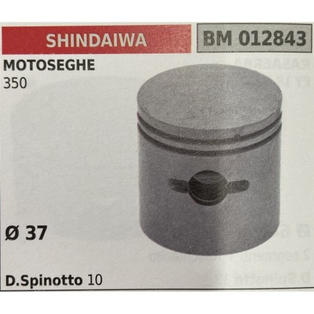 BRUMAR PISTONE COMPLETO SHINDAIWA MOTOSEGHE 350  Ø 37 D Spinotto 10  RO