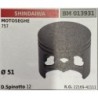 BRUMAR PISTONE COMPLETO SHINDAIWA MOTOSEGHE 757  Ø 51 D Spinotto 12  RO 2216941111