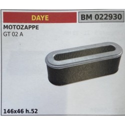 BRUMAR FILTRO DAYE  MOTOZAPPE GT 02 A  146x46 h52 RO