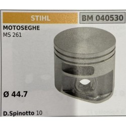 BRUMAR PISTONE COMPLETO STIHL MOTOSEGHE MS 261  Ø 447 D Spinotto 10 RO