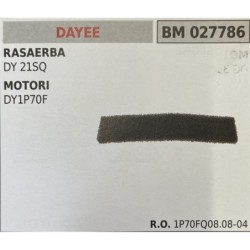BRUMAR FILTRO DAYEE  RASAERBA DY 21SQ MOTORI DY1P70F  RO 1P70FQ080804