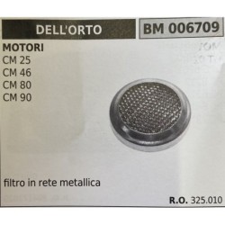 BRUMAR FILTRO DELL'ORTO  MOTORI CM 25 CM 46 CM 80 CM 90  filtro in rete metallica RO 325010