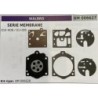 BRUMAR MEMBRANAKIT RIPARAZIONE WALBRO  SERIE MEMBRANE D10HDB  D1HDB  Kit ripar BM 006628