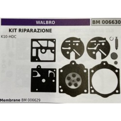 BRUMAR MEMBRANAKIT RIPARAZIONE WALBRO  KIT RIPARAZIONE K10HDC  Membrane BM 006629