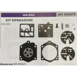 BRUMAR MEMBRANAKIT RIPARAZIONE WALBRO  KIT RIPARAZIONE K10HDC  Membrane BM 006629