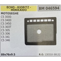 BRUMAR FILTRO ECHO  KIORITZ  HOKKAIDO  MOTOSEGHE CS 3000 CS 3400 CS 3450 CS 303T CS 305 CS 306 CS 341 CS 346  89x76x95 RO 13031