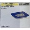 BRUMAR FILTRO ECHO  KIORITZ  HOKKAIDO  SOFFIATORI  ZAINO PB 700HT  111x172x25 RO