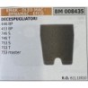 BRUMAR FILTRO EMAK  OLEO MAC  DYNAMAC  EFCO  DECESPUGLIATORI 446 BP 453 BP 746 S 746 T 753 S 753 T 753 master  RO 61110010