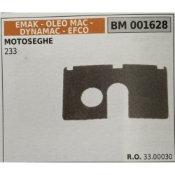 BRUMAR FILTRO EMAK  OLEO MAC  DYNAMAC  EFCO  MOTOSEGHE 233  RO 3300030