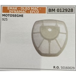BRUMAR FILTRO EMAK  OLEO MAC  DYNAMAC  EFCO  MOTOSEGHE 925  RO 50160029