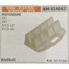 BRUMAR FILTRO EMAK  OLEO MAC  DYNAMAC  EFCO  MOTOSEGHE 937 941 EFCO 137 EFCO 141  83x55x23 RO 50170036R