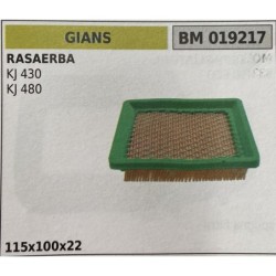 BRUMAR FILTRO GIANS  RASAERBA KJ 430 KJ 480  115x100x22 RO