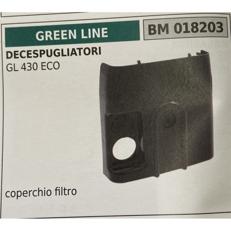 BRUMAR FILTRO GREEN LINE  DECESPUGLIATORI GL 430 ECO  coperchio filtro RO