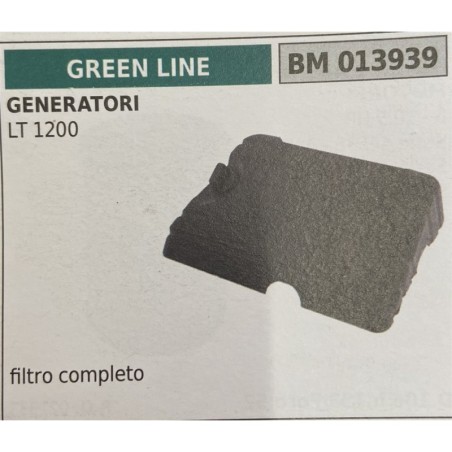 BRUMAR FILTRO GREEN LINE  GENERATORI LT 1200  filtro completo RO
