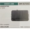 BRUMAR FILTRO GREEN LINE  GENERATORI LT 3000  filtro completo 200x125x80 RO C16008200