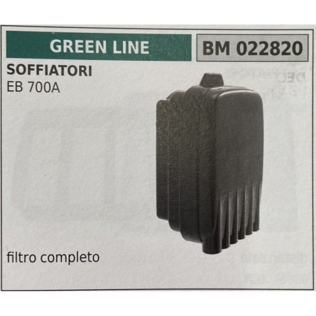 BRUMAR FILTRO GREEN LINE  SOFFIATORI EB 700A  filtro completo RO