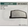 BRUMAR FILTRO GREEN LINE  SOFFIATORI GB 260 GBV 260  RO 1E34FB61