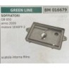 BRUMAR FILTRO GREEN LINE  SOFFIATORI GB 650 anno 2009 motore 1E46FP3  scatola interna filtro RO