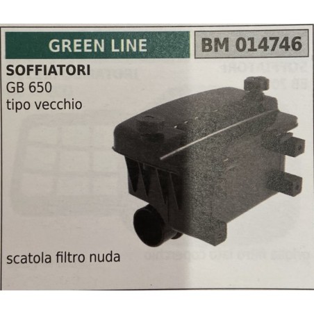 BRUMAR FILTRO GREEN LINE  SOFFIATORI GB 650 tipo vecchio  scatola filtro nuda RO