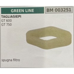 BRUMAR FILTRO GREEN LINE  TAGLIASIEPI GT 600 GT 750  spugna filtro RO