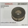 BRUMAR FILTRO HOMELITE  MOTOPOMPE DM 50  codice prefiltro: BM 008228 RO 46073