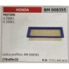 BRUMAR FILTRO HONDA  MOTORI G 150K1 G 200K1  codice prefiltro: BM 008361 178x89x32 RO 17211883W20