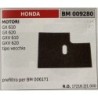 BRUMAR FILTRO HONDA  MOTORI GX 610 GX 620 GXV 610 GXV 620 tipo vecchio  prefiltro per BM 006171 RO 17218ZJ1000
