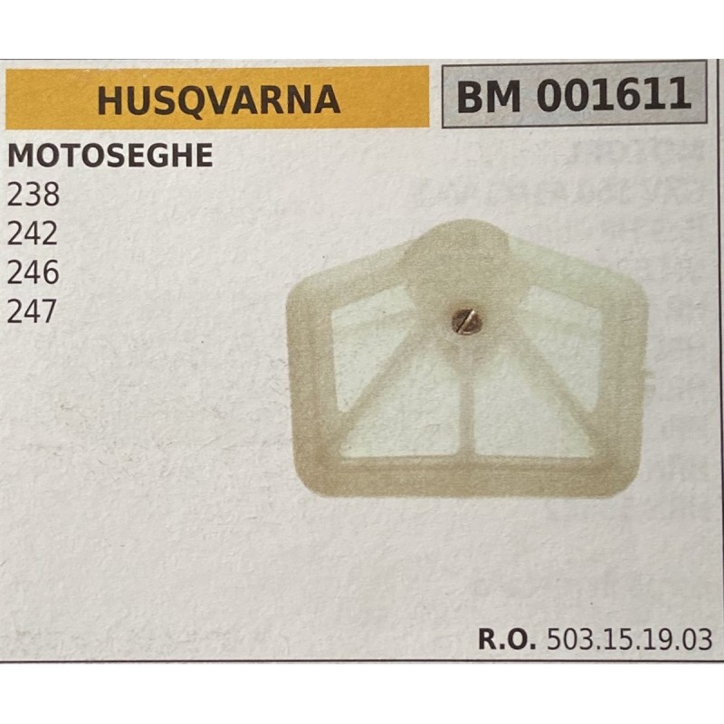 BRUMAR FILTRO HUSQVARNA  MOTOSEGHE 238 242 247  RO 503151903