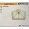 BRUMAR FILTRO HUSQVARNA  MOTOSEGHE 238 242 247  RO 503151903