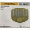 BRUMAR FILTRO HUSQVARNA  MOTOSEGHE 357XP 359  762x667x397 RO 537 0109 03