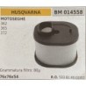 BRUMAR FILTRO HUSQVARNA  MOTOSEGHE 362 365 372  Grammatura filtro: 80μ 76x76x54 RO 50381800203