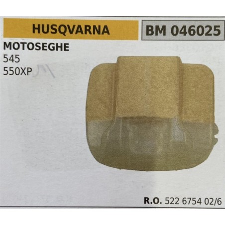 BRUMAR FILTRO HUSQVARNA  MOTOSEGHE 545 550XP  RO 522 6754 026