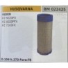 BRUMAR FILTRO HUSQVARNA  RIDER PZ 6029FX PZ 6029PFX PZ 7243FX  D104 h273 Foro:78 RO