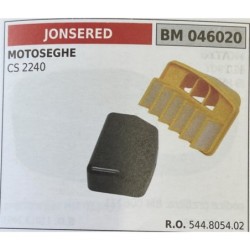 BRUMAR FILTRO JONSERED  MOTOSEGHE CS 2240  RO 544805402