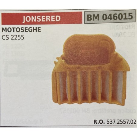 BRUMAR FILTRO JONSERED  MOTOSEGHE CS 2255  RO537255702