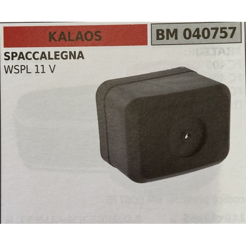 BRUMAR FILTRO KALAOS  SPACCALEGNA WSPL 11 V  RO