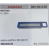 BRUMAR FILTRO KAWASAKI  MOTORI FC 180V  codice prefiltro: BM 001157 200x60x25 RO 110132151