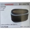 BRUMAR FILTRO KAWASAKI  MOTORI FC 290Y (9 HP)  codice prefiltro : BM 006771 122x70x68 RO 110132093