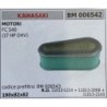 BRUMAR FILTRO KAWASAKI  MOTORI FC 540 (17 HP OHV)  codice prefiltro: BM 006543 190x82x82 RO 110131214 + 110132098 + 110132143