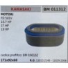 BRUMAR FILTRO KAWASAKI  MOTORI FD 501V 157 HP 17 HP 19 HP  codice prefiltro: BM 006162 171x92x60 RO 110132146  110292006