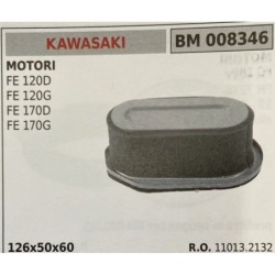 BRUMAR FILTRO KAWASAKI  MOTORI FE 120D FE 120G FE 170D FE 170G  126x50x60 RO 110132132