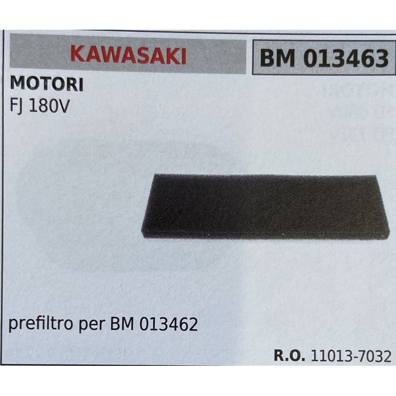 BRUMAR FILTRO KAWASAKI  MOTORI FJ 180V  prefiltro per BM 013462 RO 110137032