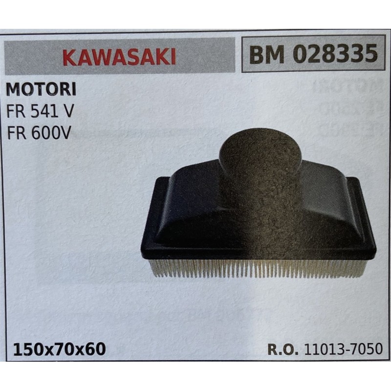 BRUMAR FILTRO KAWASAKI  MOTORI FR 541 V FR 600V  150x70x60 RO 110137050