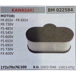 BRUMAR FILTRO KAWASAKI  MOTORI FR 651V  FR 691V FR 730V FS 481V FS 541V FS 600V FS 651V FS 691V FS 730V FX 600V  172x70x76100 R