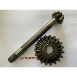 COPPIA CONICA MOTOCOLTIVATORE BERTOLINI 4336 DENTI PIGNONE 7 CORONA 19 PER FRESA DA 18 CAVALLI